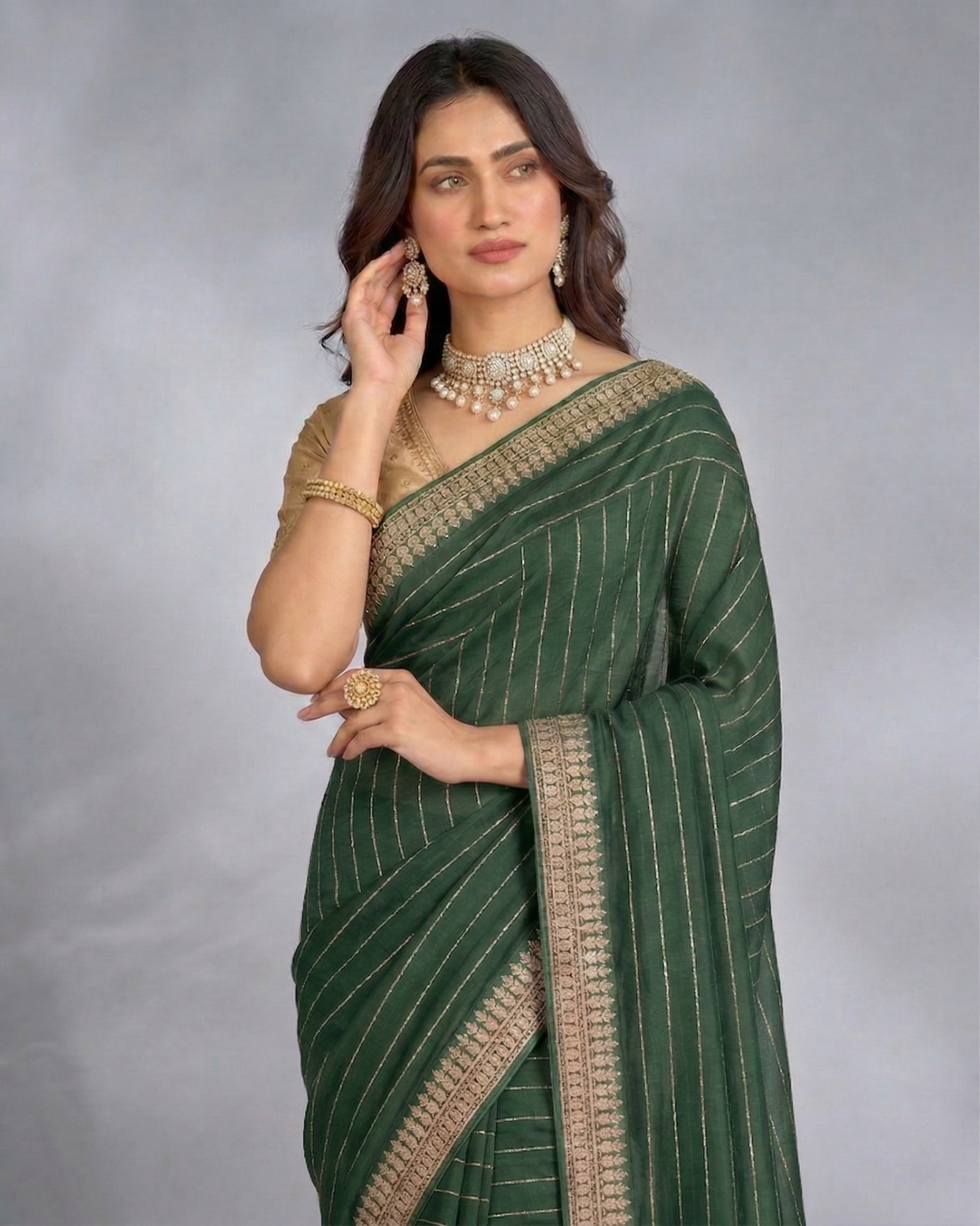 Ethnic Vichitra Silk