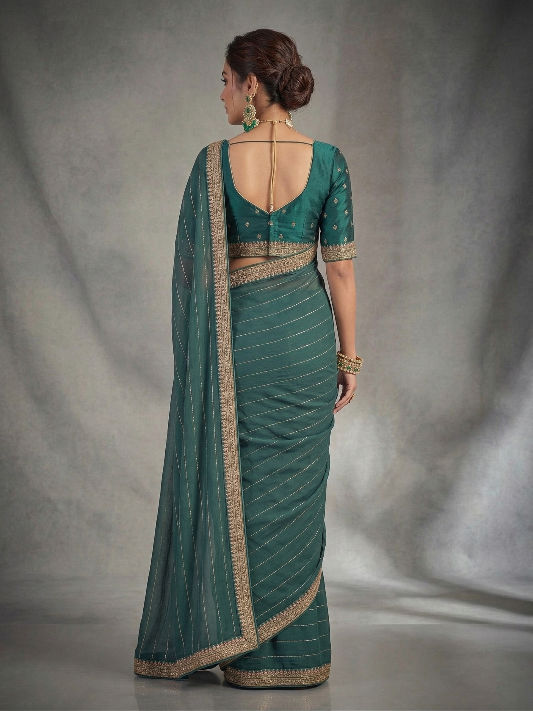 Ethnic Vichitra Silk