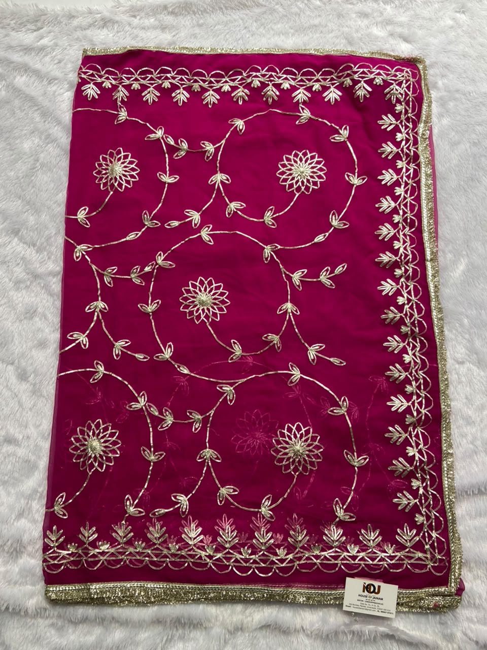 Jaipuri georgette saree