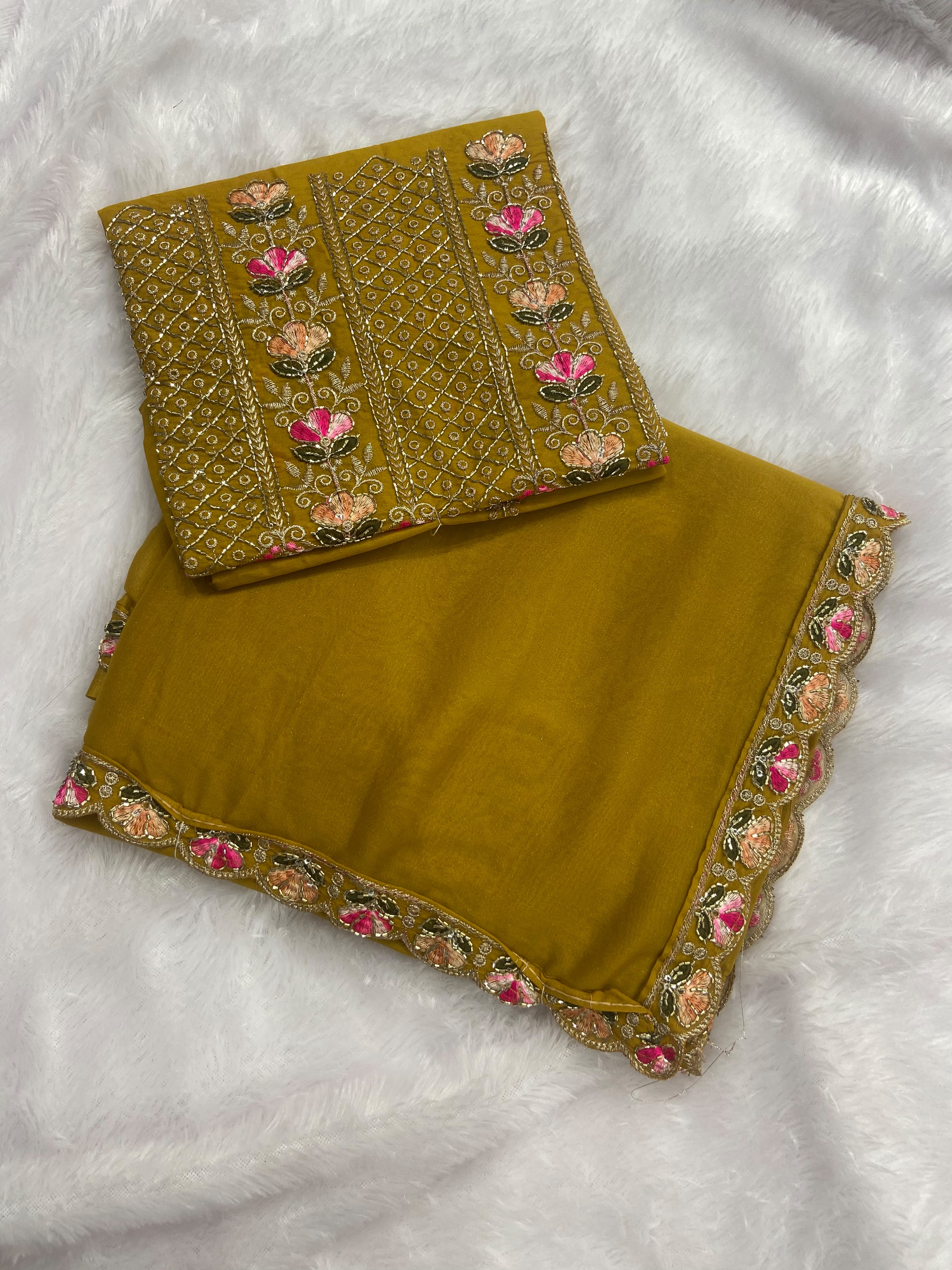 Star georgette