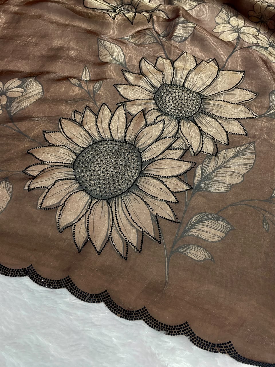 Digital Print Saree