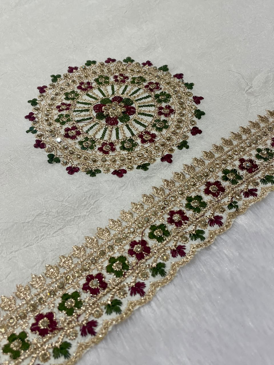 chocolaty Fabric Saree